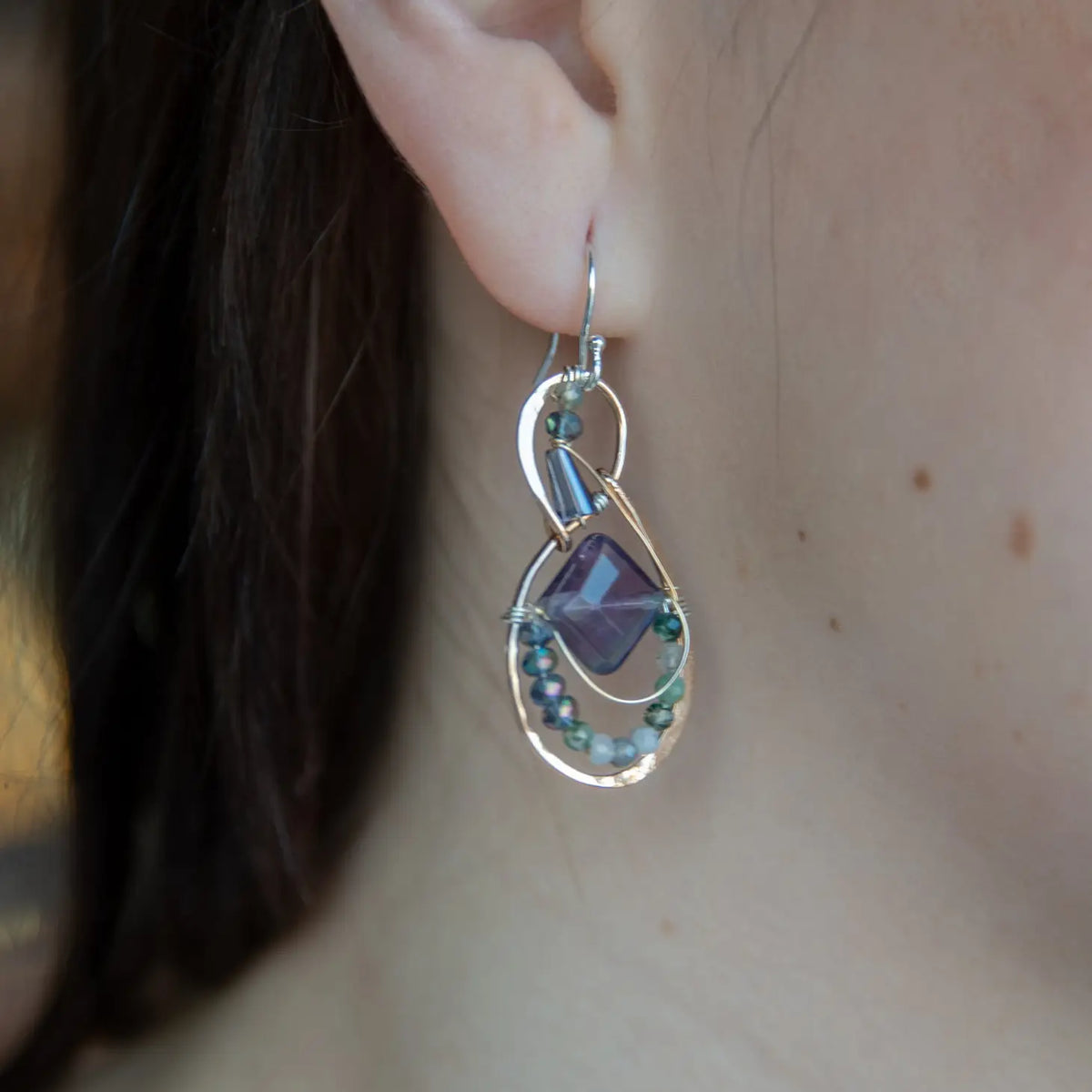 Art By Any Means Iris Bud Earrings