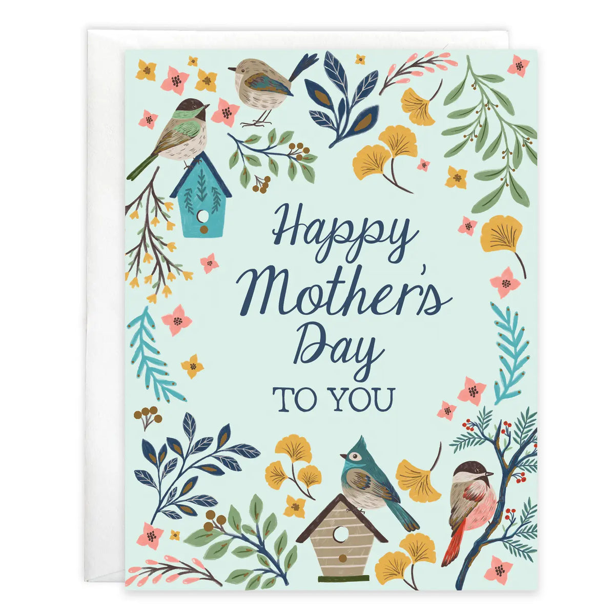 Bird Song Mother's Day Greeting Card