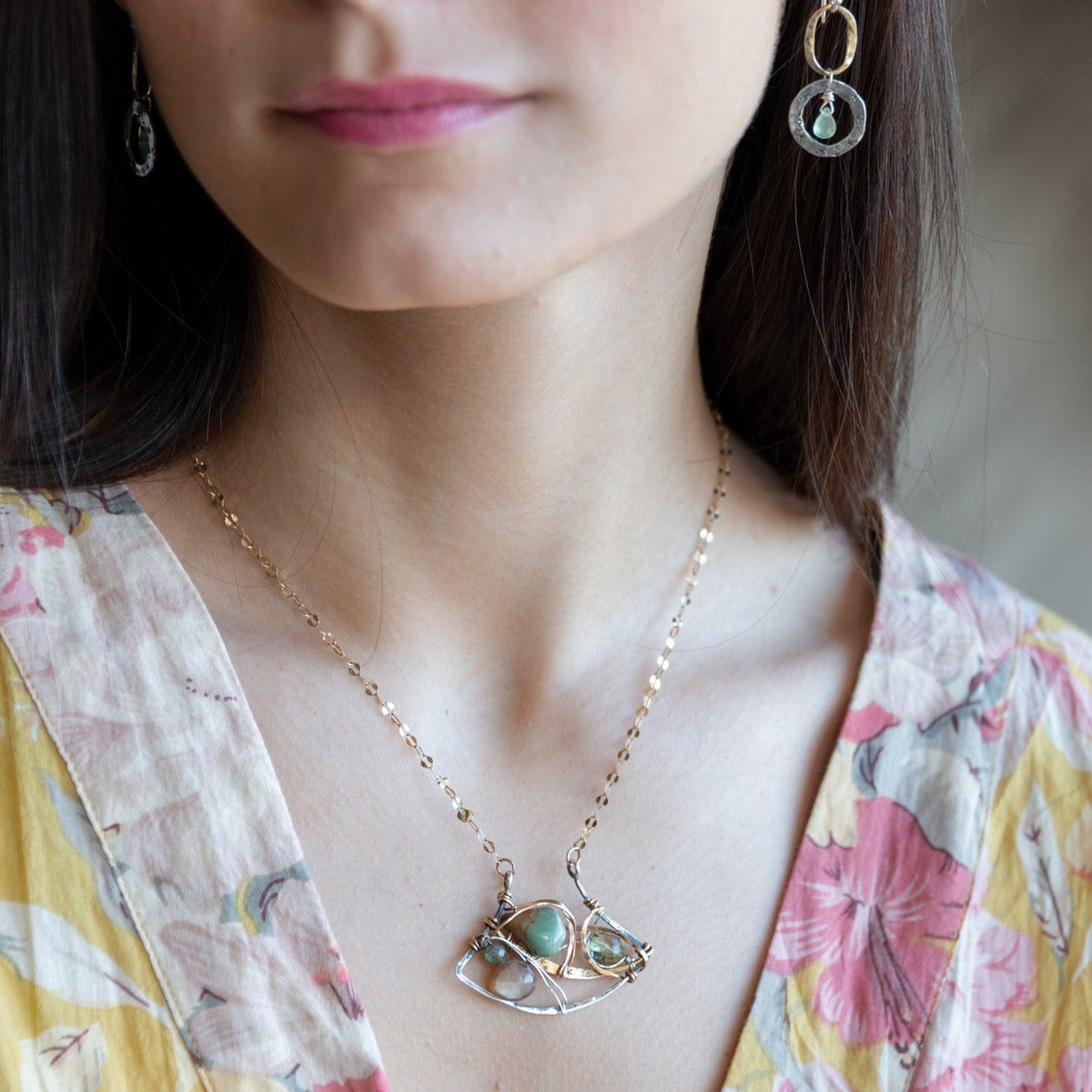 Art By Any Means Shore Line Necklace