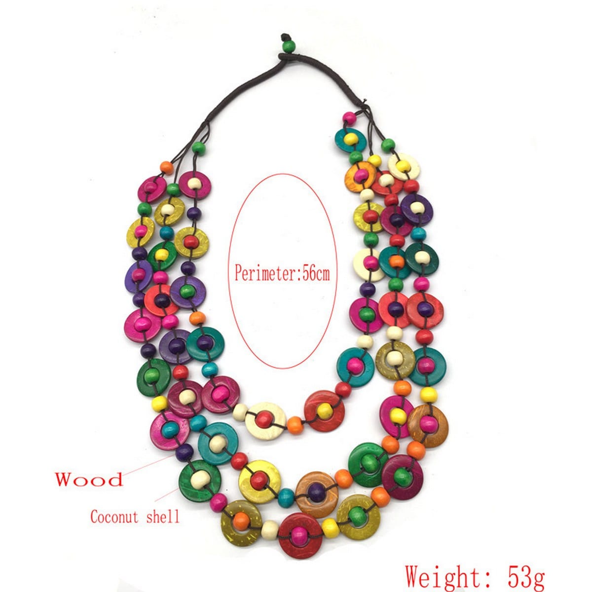 Hand Woven Triple Strand Necklace