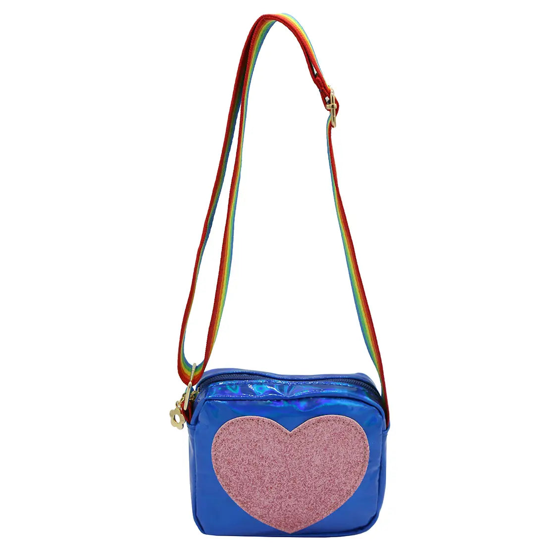 Sparkle Sisters Girls Heart Crossbody Purse - Multiple Colors