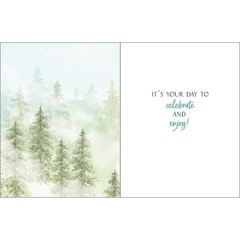 Gina B Designs Forest Birthday Card