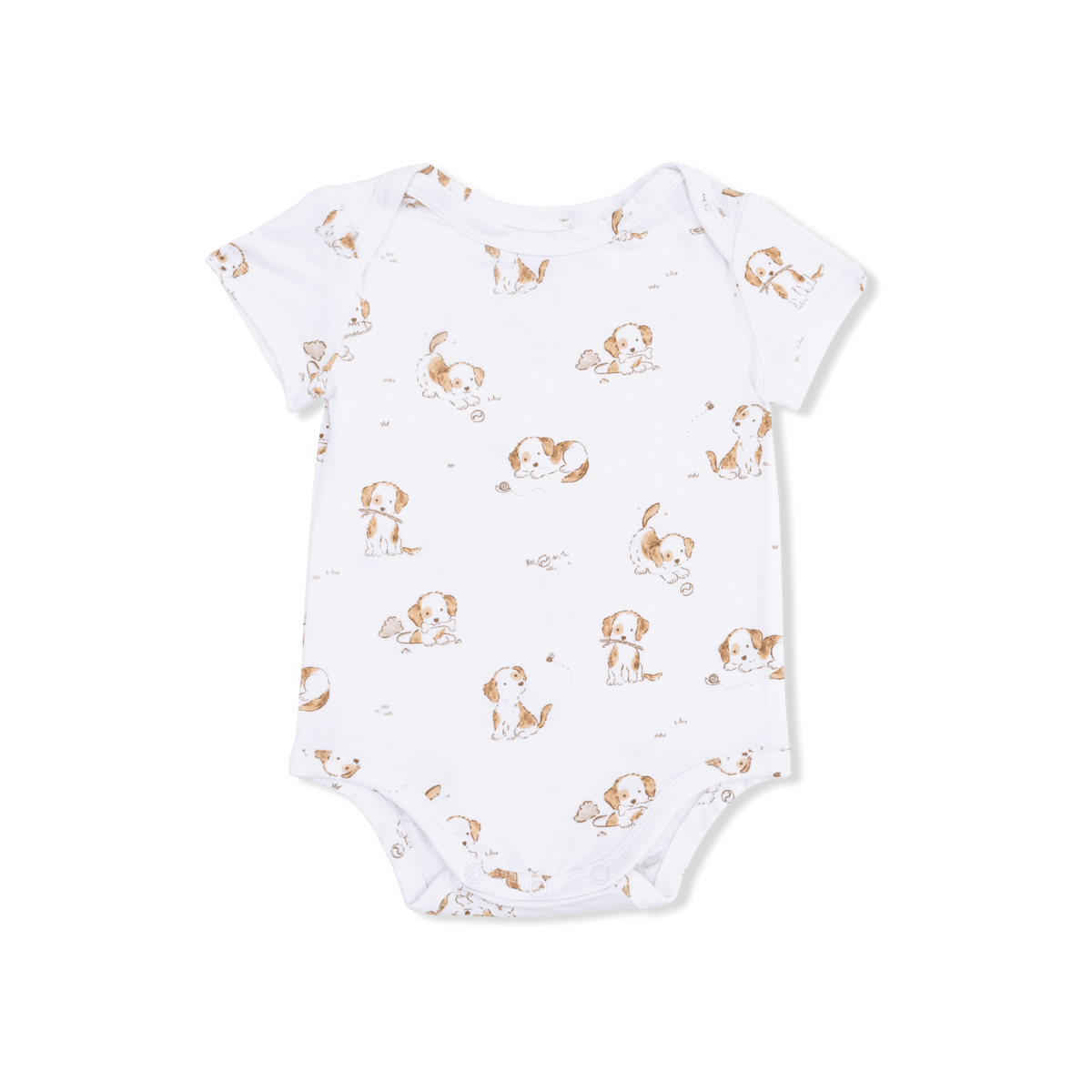 Angel Dear Short Sleeve Bamboo Bodysuit - Multiple Prints