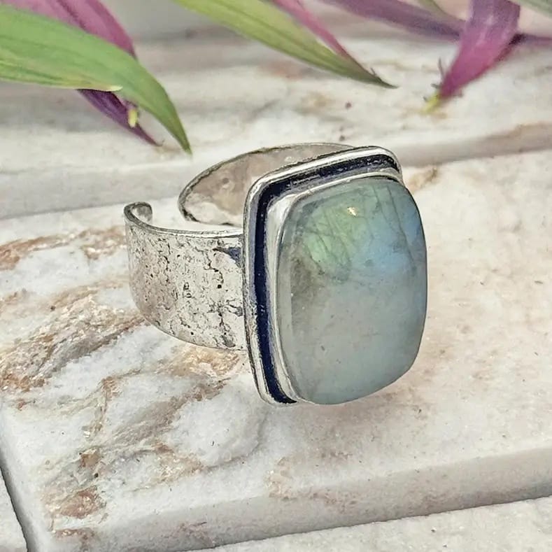 Anju Jewelry Labradorite Stone Ring