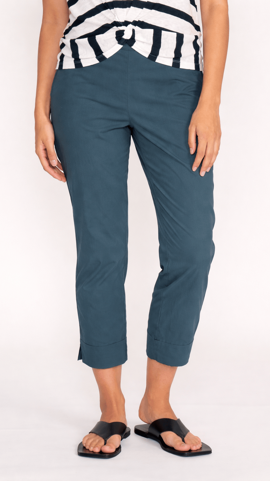 Foil Fuss Free Capri - Multiple Colors