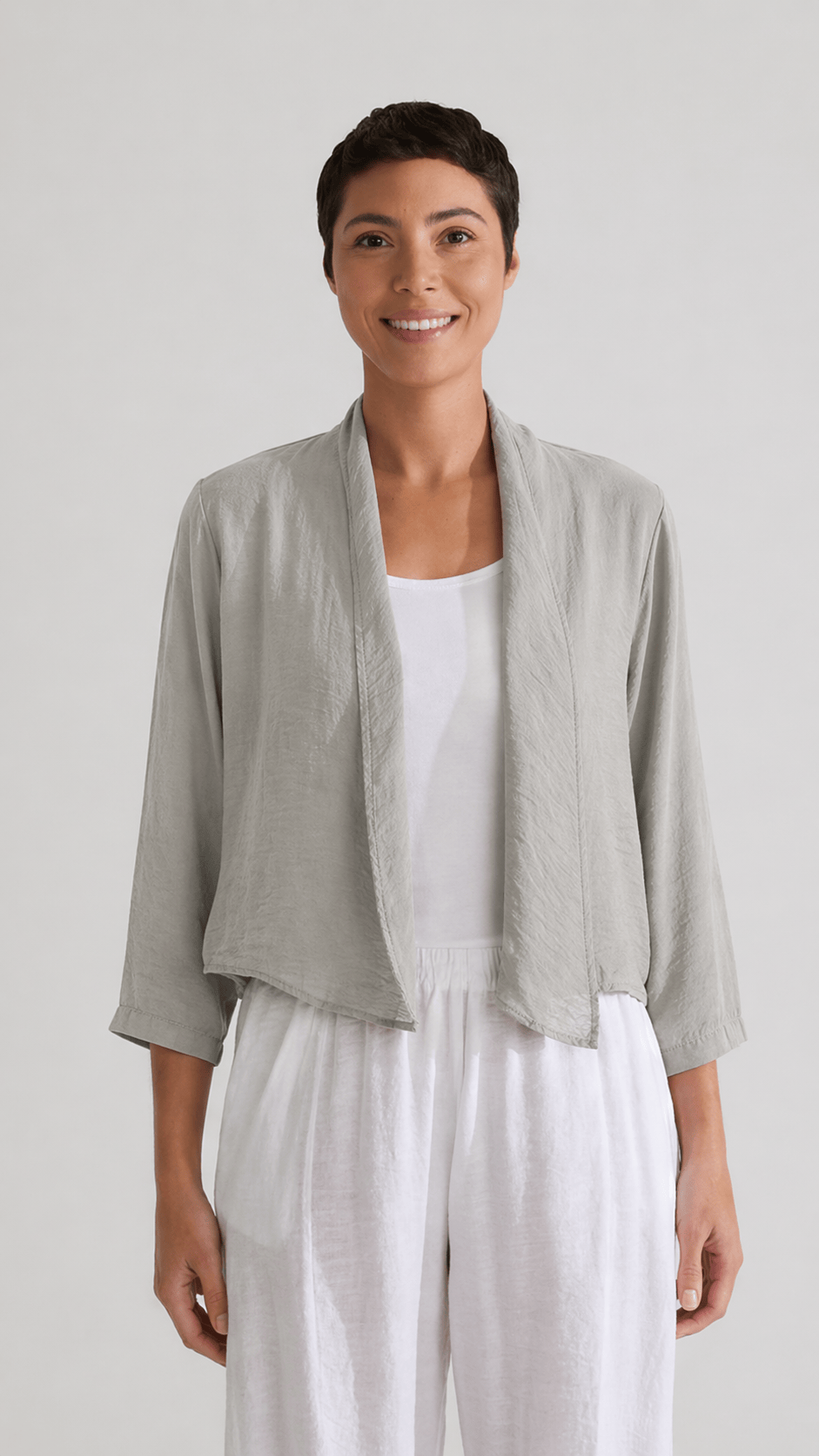Cut Loose Parachute Crop Cardigan - Multiple Colors