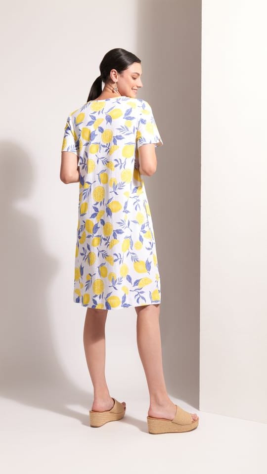 Foil Here Comes Summer Dress