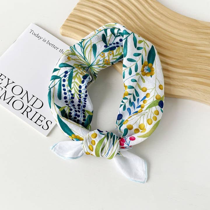 Versatile Square Head Scarf - Multiple Patterns