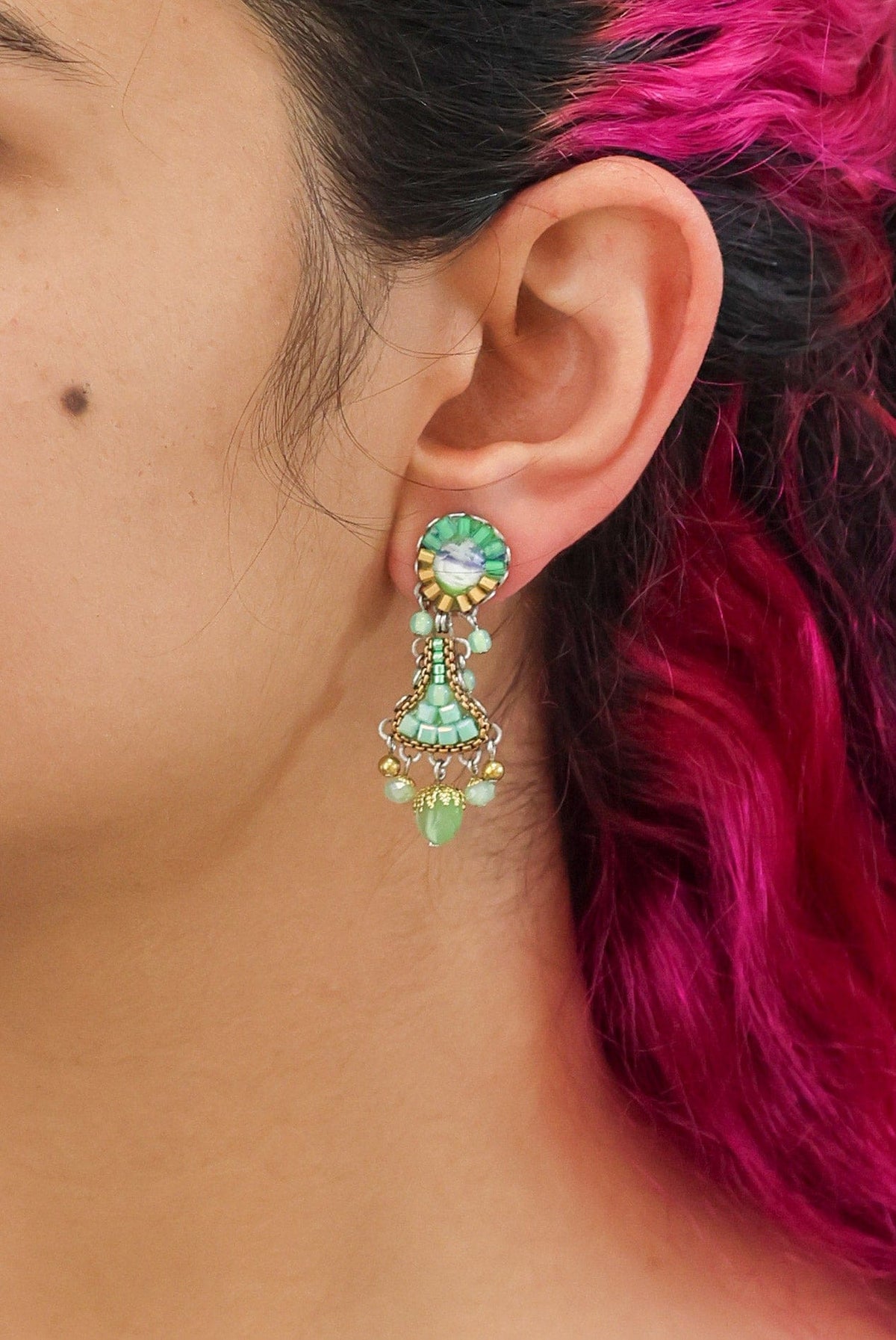 Ayala Bar Seagrass Eelgrass Earring