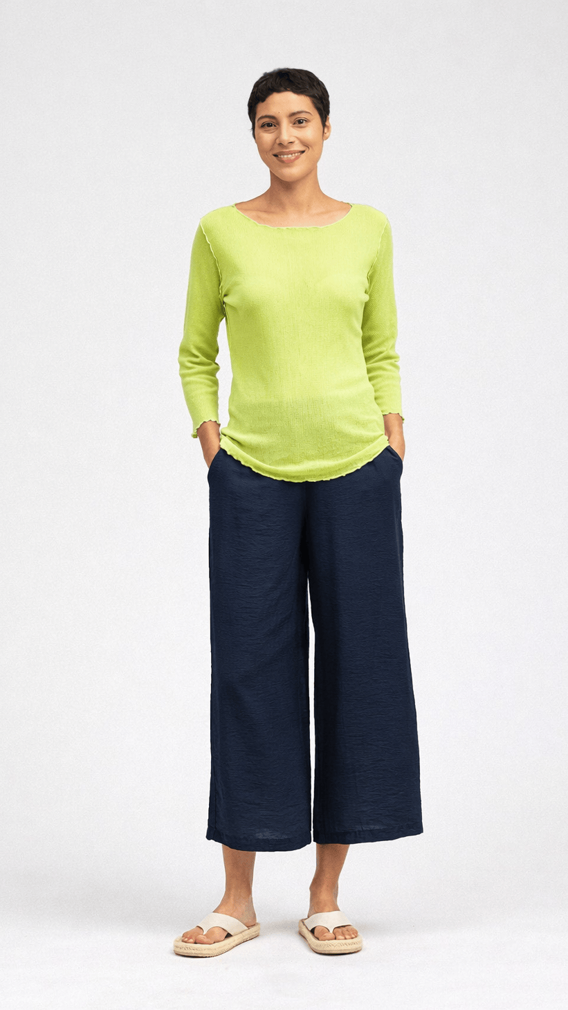 Cut Loose Parachute Crop Leg Pant - Multiple Colors