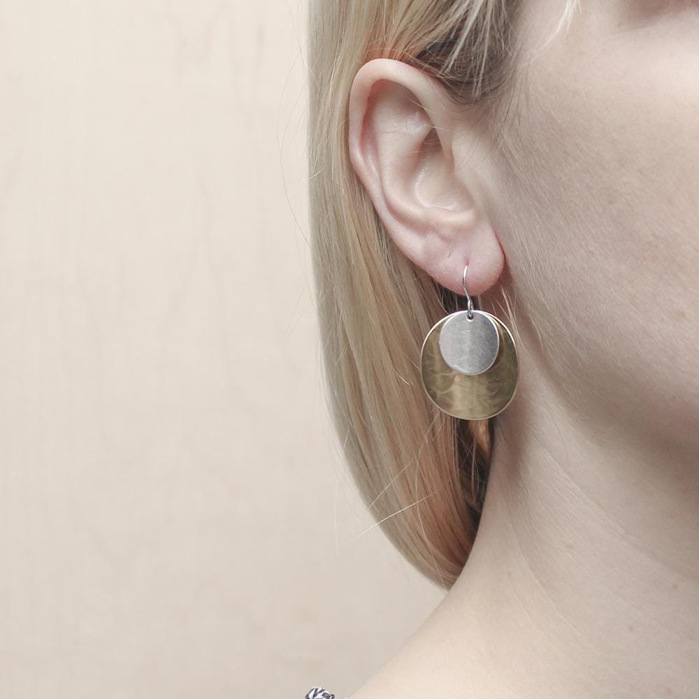 Marjorie Baer Mix Metal Wire Earrings - E0296DW