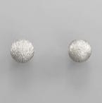 Hammered Ball Studs - Multiple Colors/Sizes
