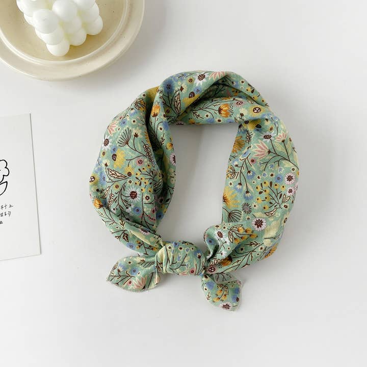 Versatile Square Head Scarf - Multiple Patterns