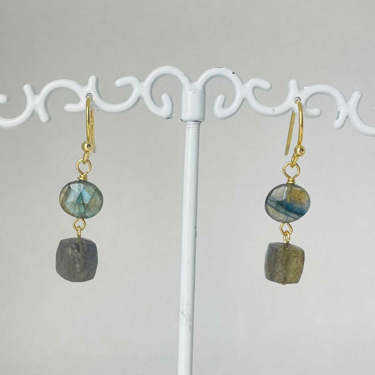 A.V. Max Dainty Semi Drop Earrings - Multiple Colors