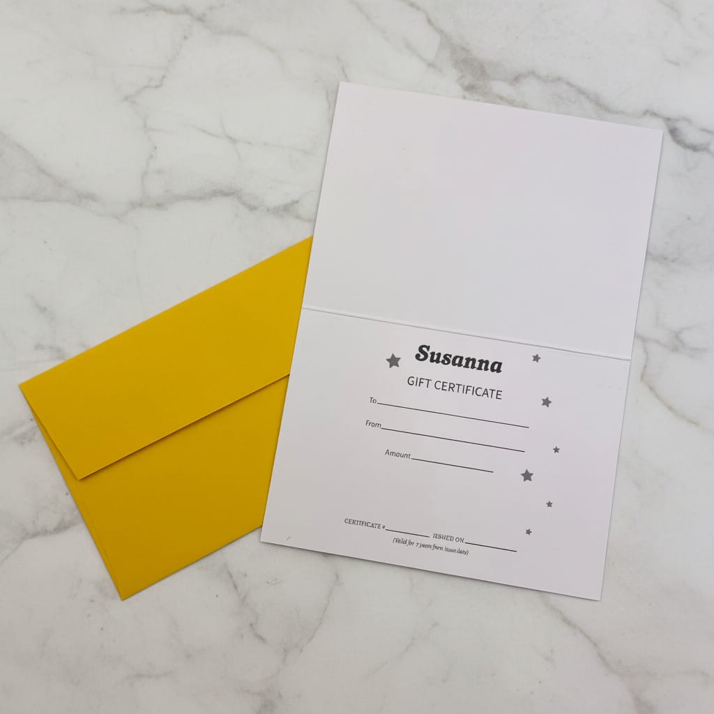 Gift Certificate