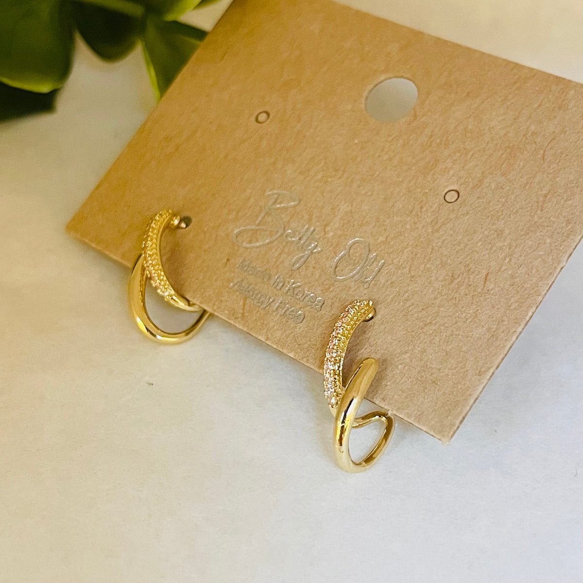 Betty Oh Double Hoop Earrings