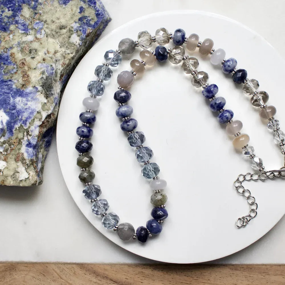 A.V. Max Gemma Rondelle Necklace - Multiple Colors