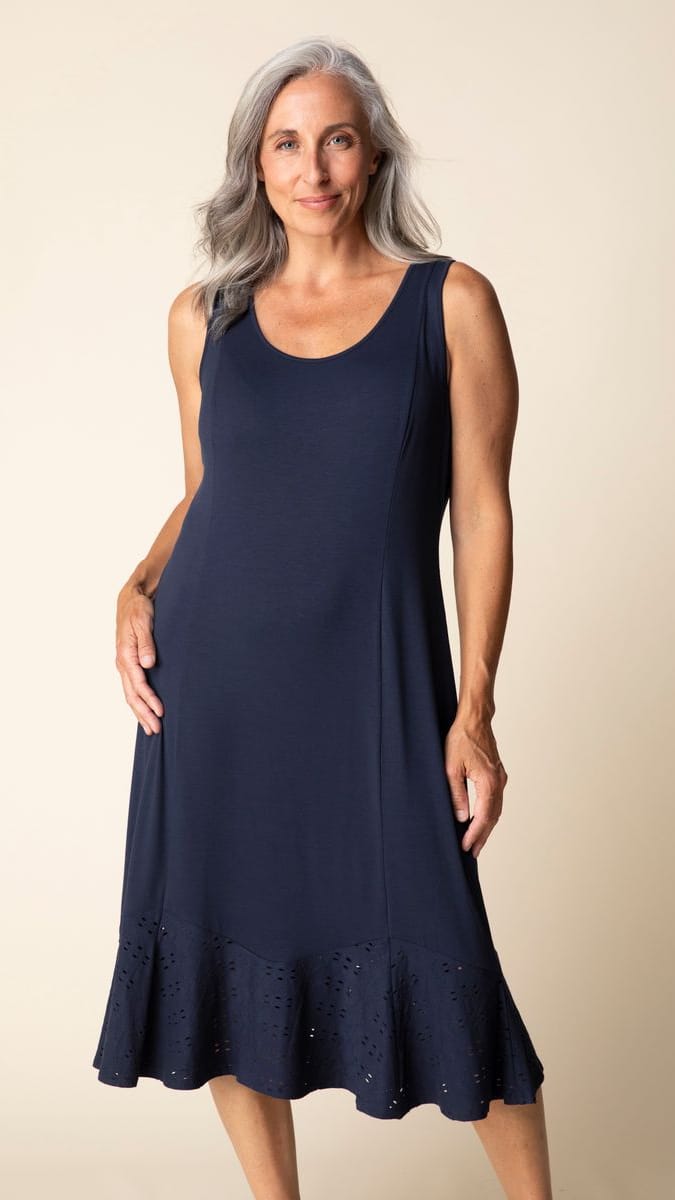 Habitat Core Travel Eyelet Blooms Eyelet Dress