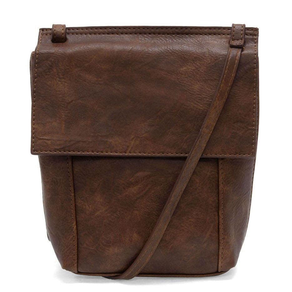 Joy Susan Vegan Leather Jensy Front Flap Crossbody - Multiple Colors