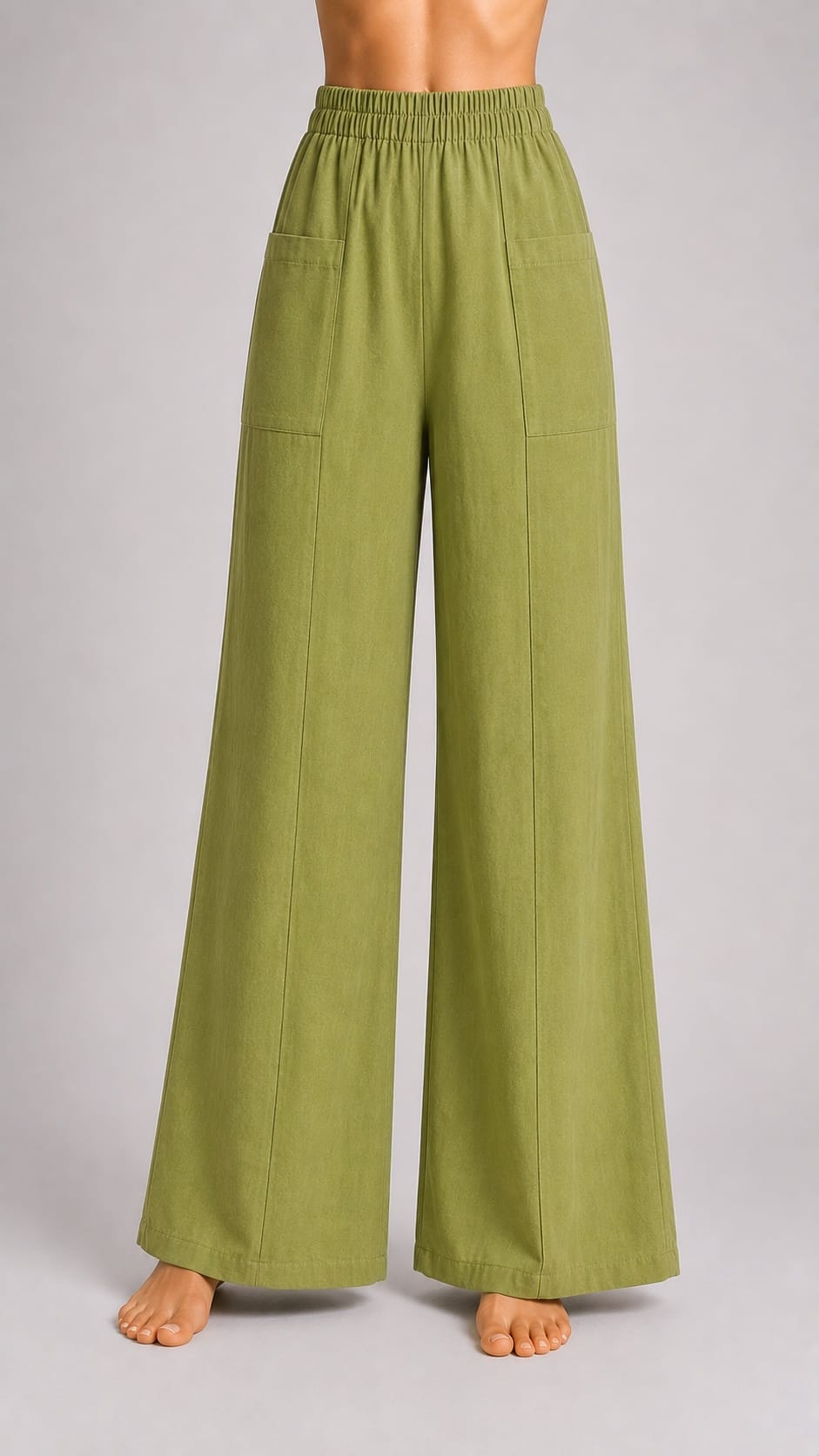 Amorosa Linen Wide Leg Pocket Pant- Multiple Colors