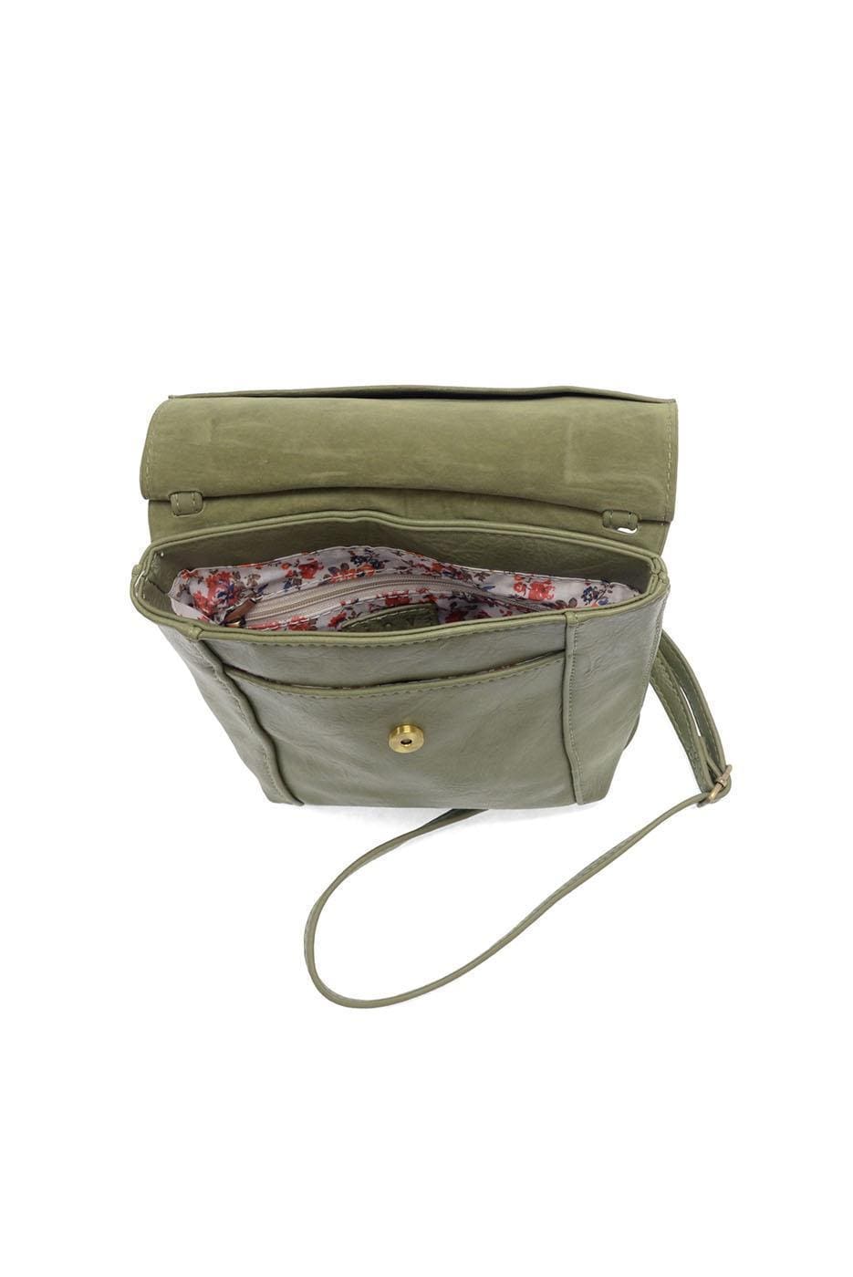 Joy Susan Vegan Leather Jensy Front Flap Crossbody - Multiple Colors
