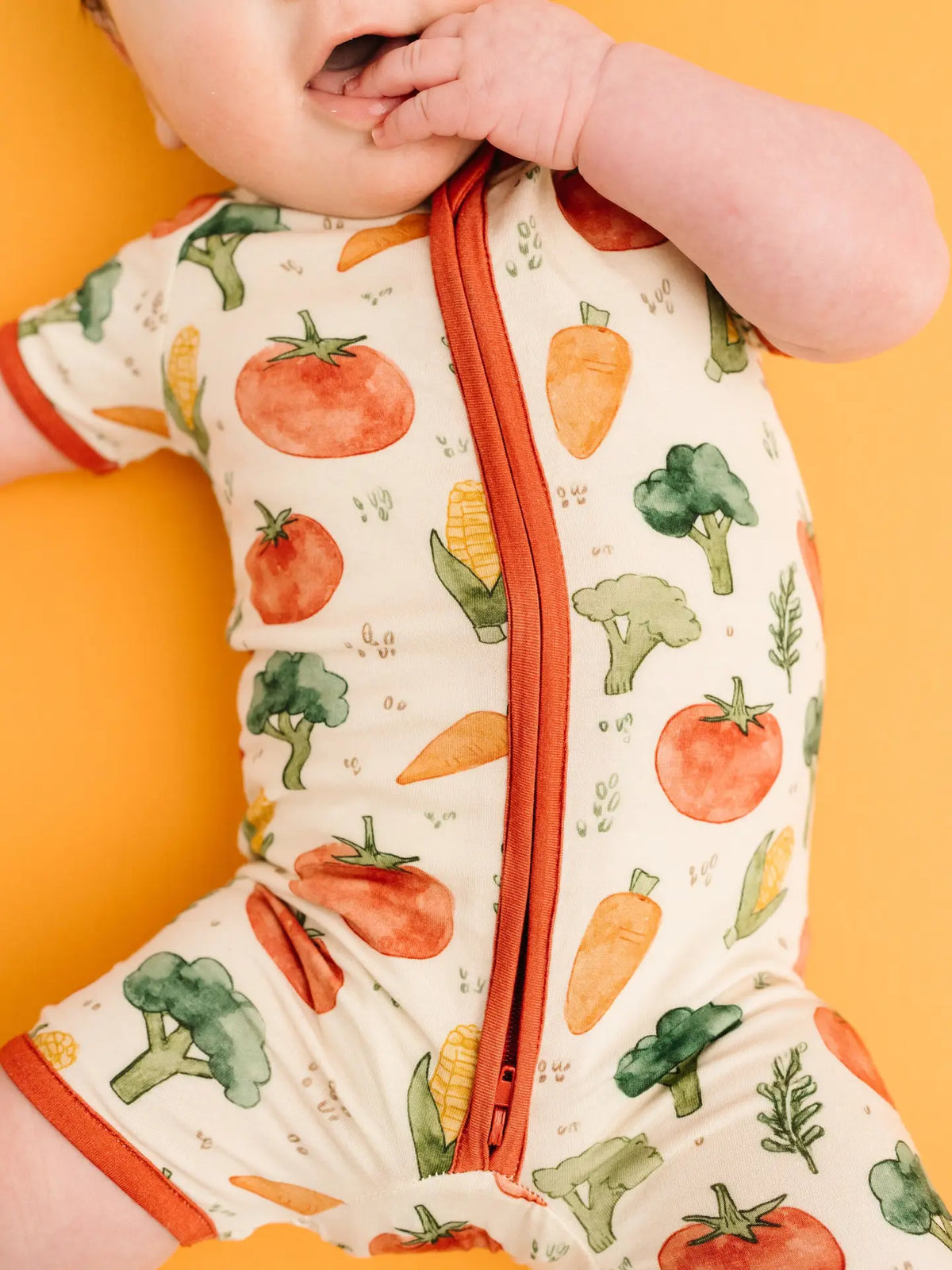 Little One Shop Short Bamboo Romper - Multiple Prints