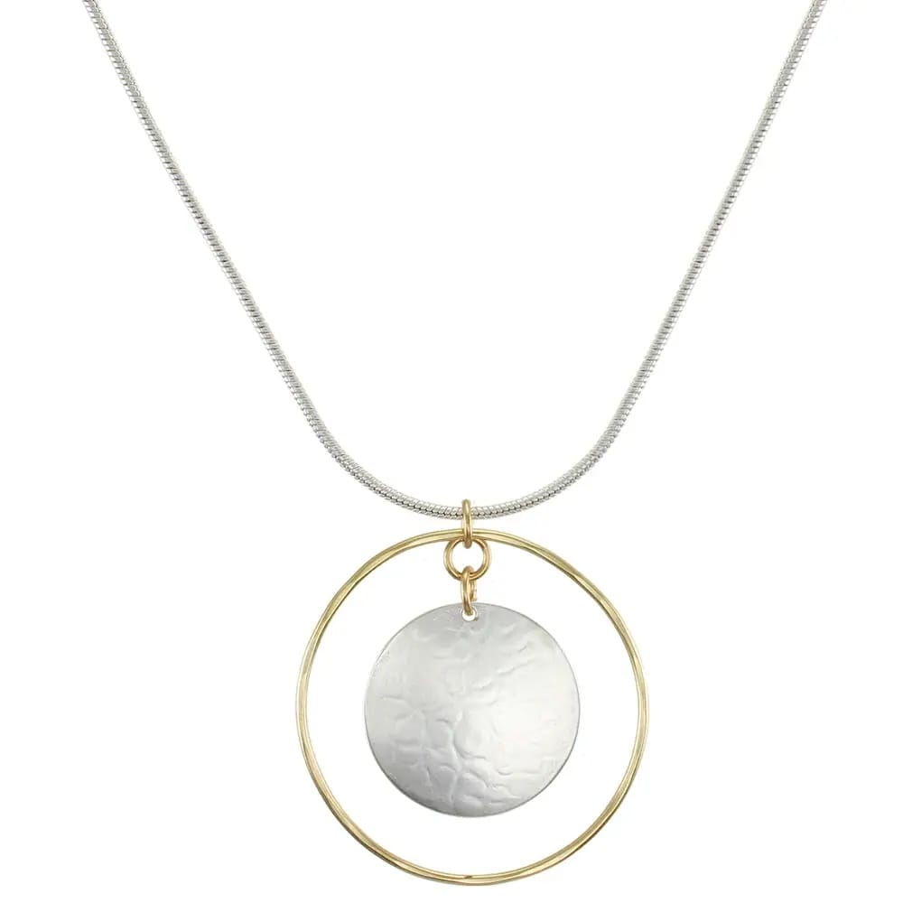Marjorie Baer Hanging Disc Necklace - N1715D