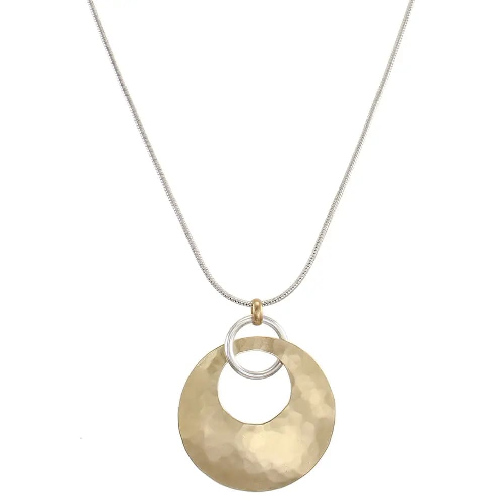Marjorie Baer Interlocking Long Necklace - N1701D