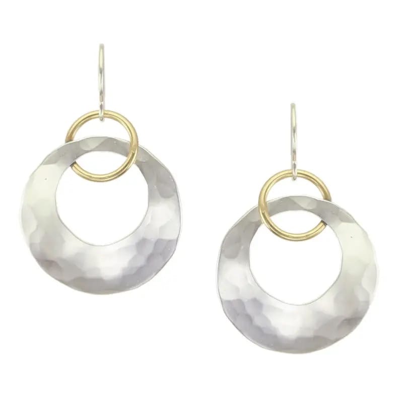 Marjorie Baer Interlocking Wire Earrings - E1698RDW