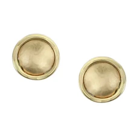 Marjorie Baer Small Button Post Earrings - E1691BP