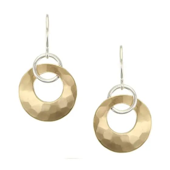 Marjorie Baer Small Interlocking Wire Earrings - E1697DW