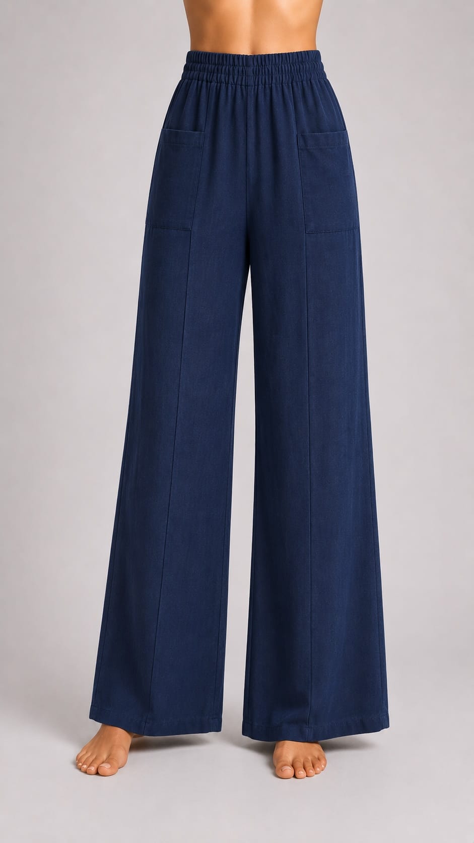 Amorosa Linen Wide Leg Pocket Pant- Multiple Colors