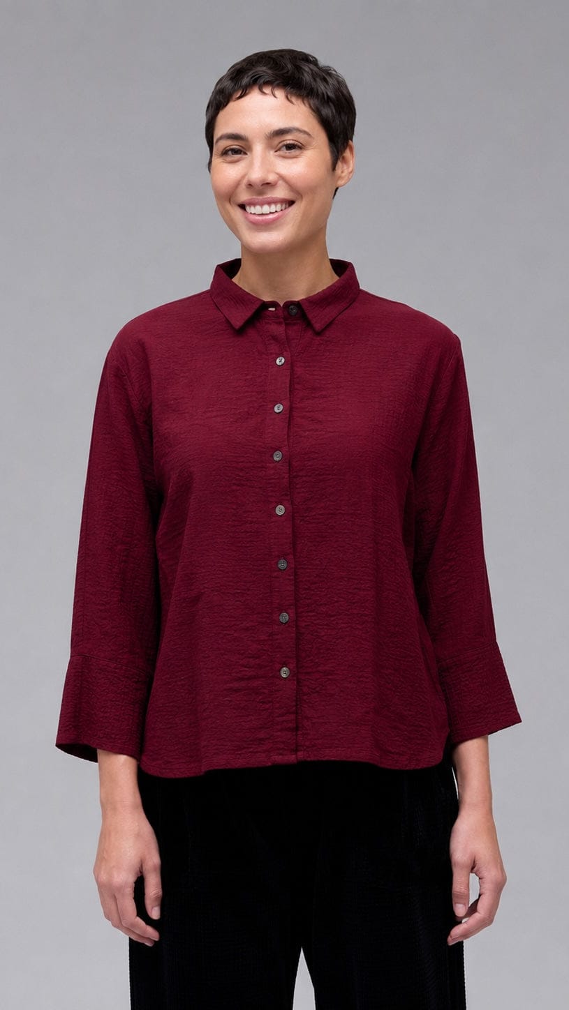 Cut Loose Parachute Crop Easy Shirt - Multiple Colors