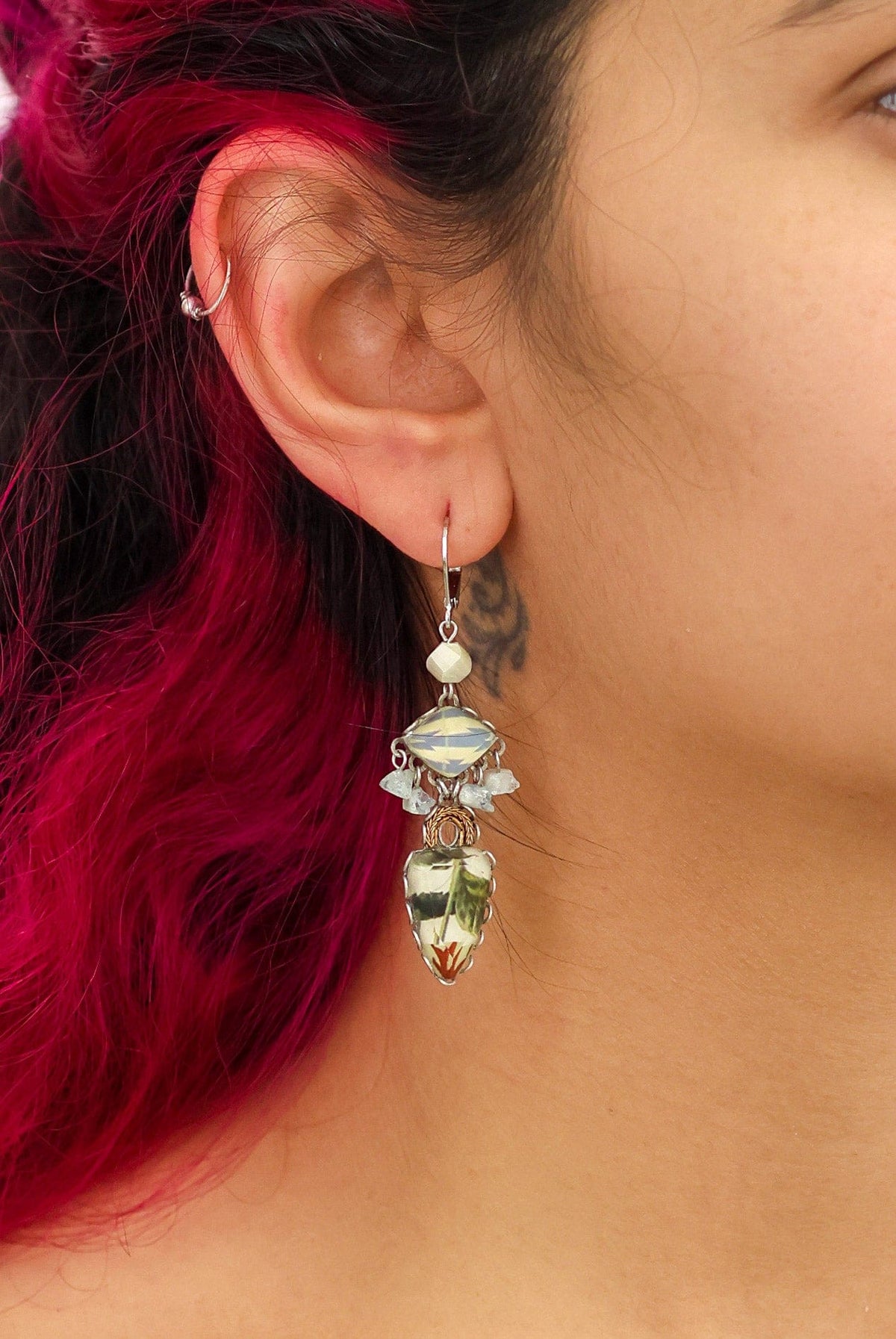 Ayala Bar Neptune's Garden Agar Earrings