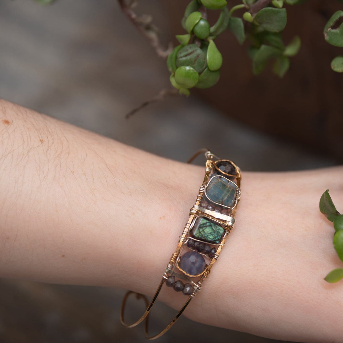 Art By Any Means Sea Coast Cuff Bracelet