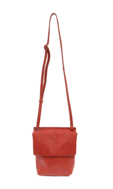 Joy Susan Vegan Leather Aimee Front Flap Crossbody - Multiple Colors