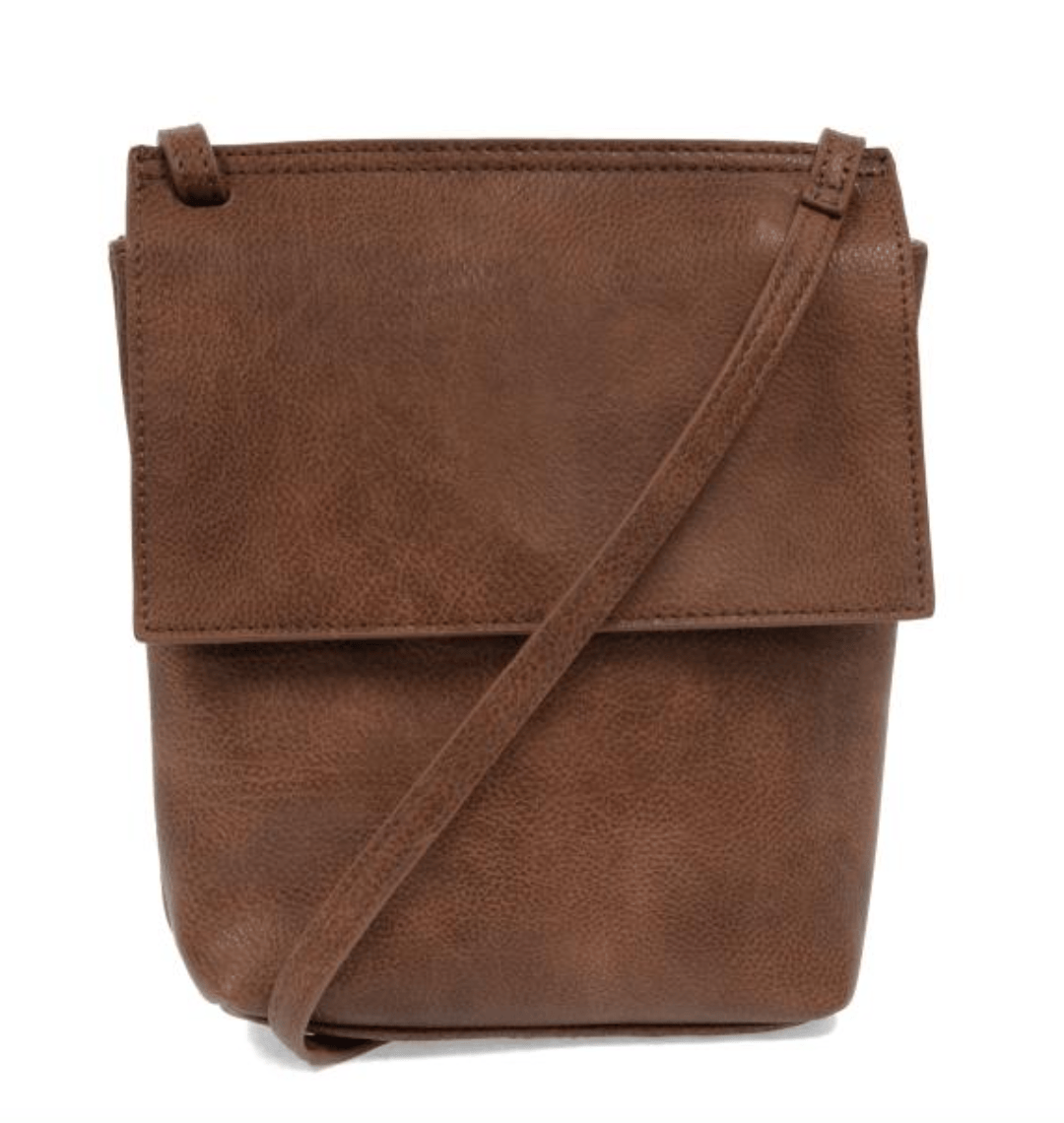 Joy Susan Vegan Leather Aimee Front Flap Crossbody - Multiple Colors