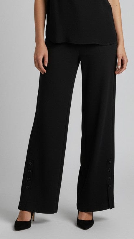 Shana Apparel Airflow Button Detail Pant - Multiple Colors