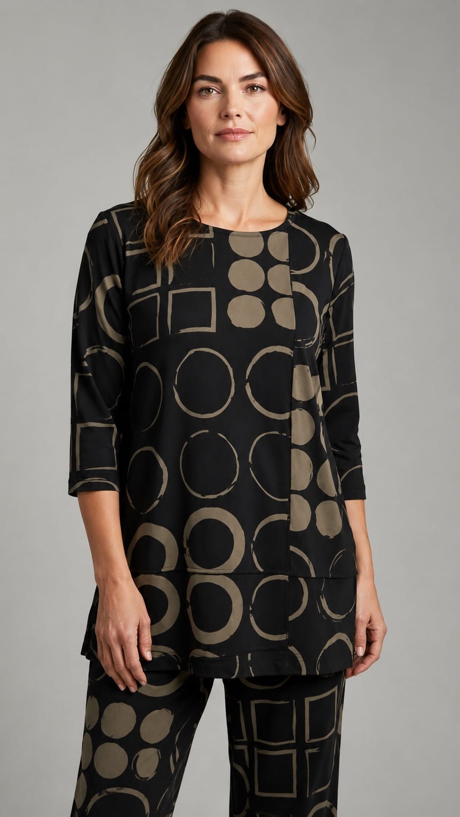Shana Apparel Airflow Two Tone Tunic
