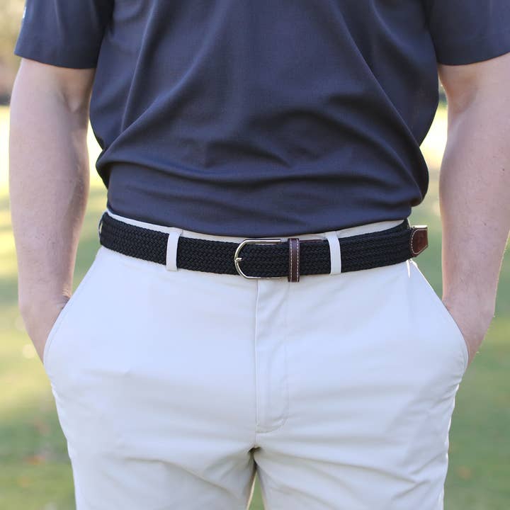 Roostas The Bethpage Woven Stretch Belt