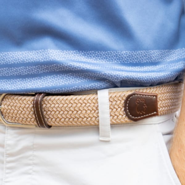 Roostas The Sanibel Woven Stretch Belt