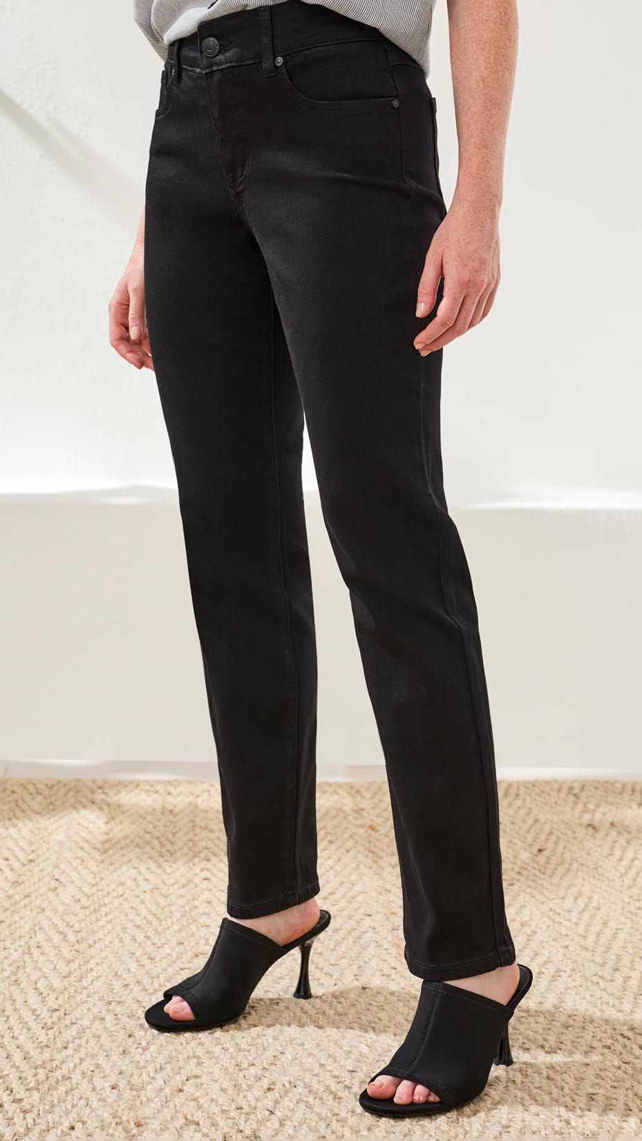 Tribal Petite Sophia Curvy Straight Jean - Multiple Colors
