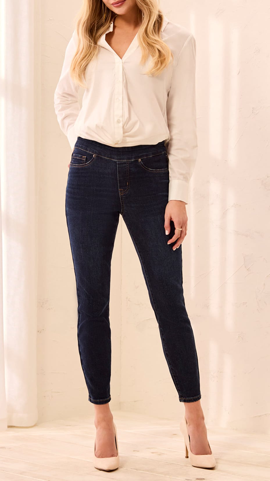 Tribal Pull On Ankle Jegging - Multiple Colors