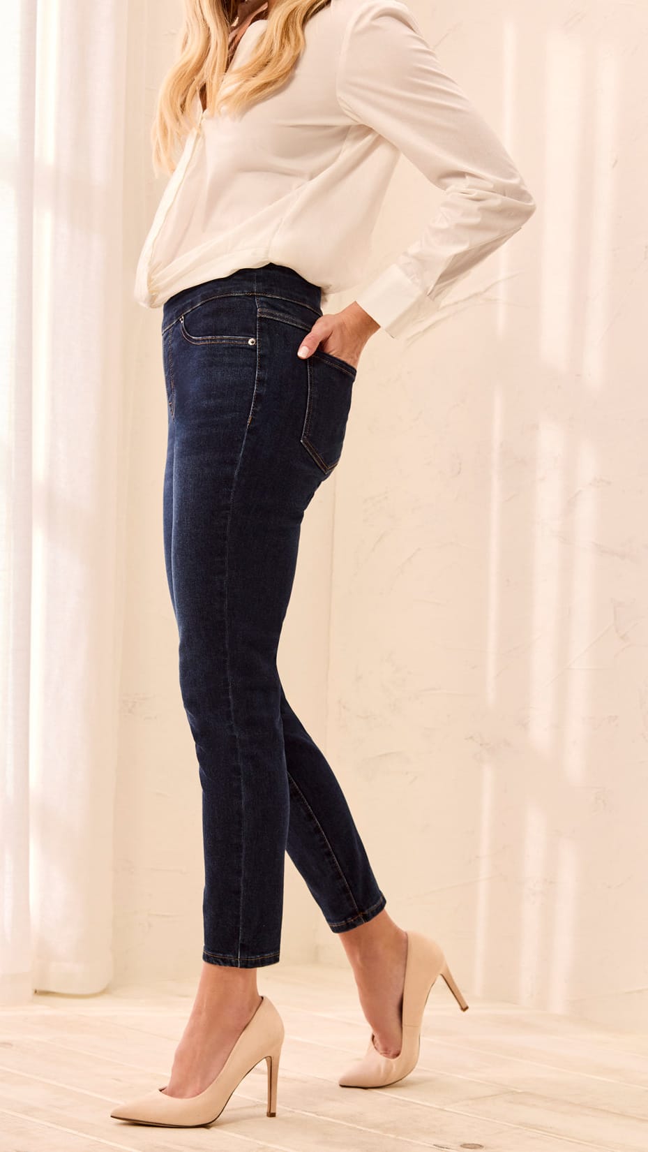 Tribal Pull On Ankle Jegging - Multiple Colors