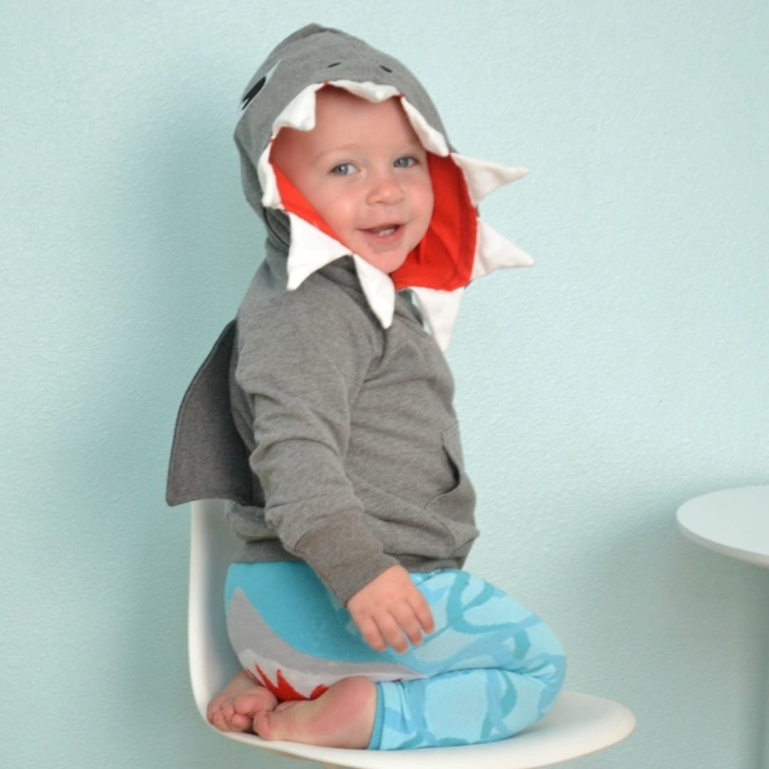 Doodle Pants Shark 3D Hoodie