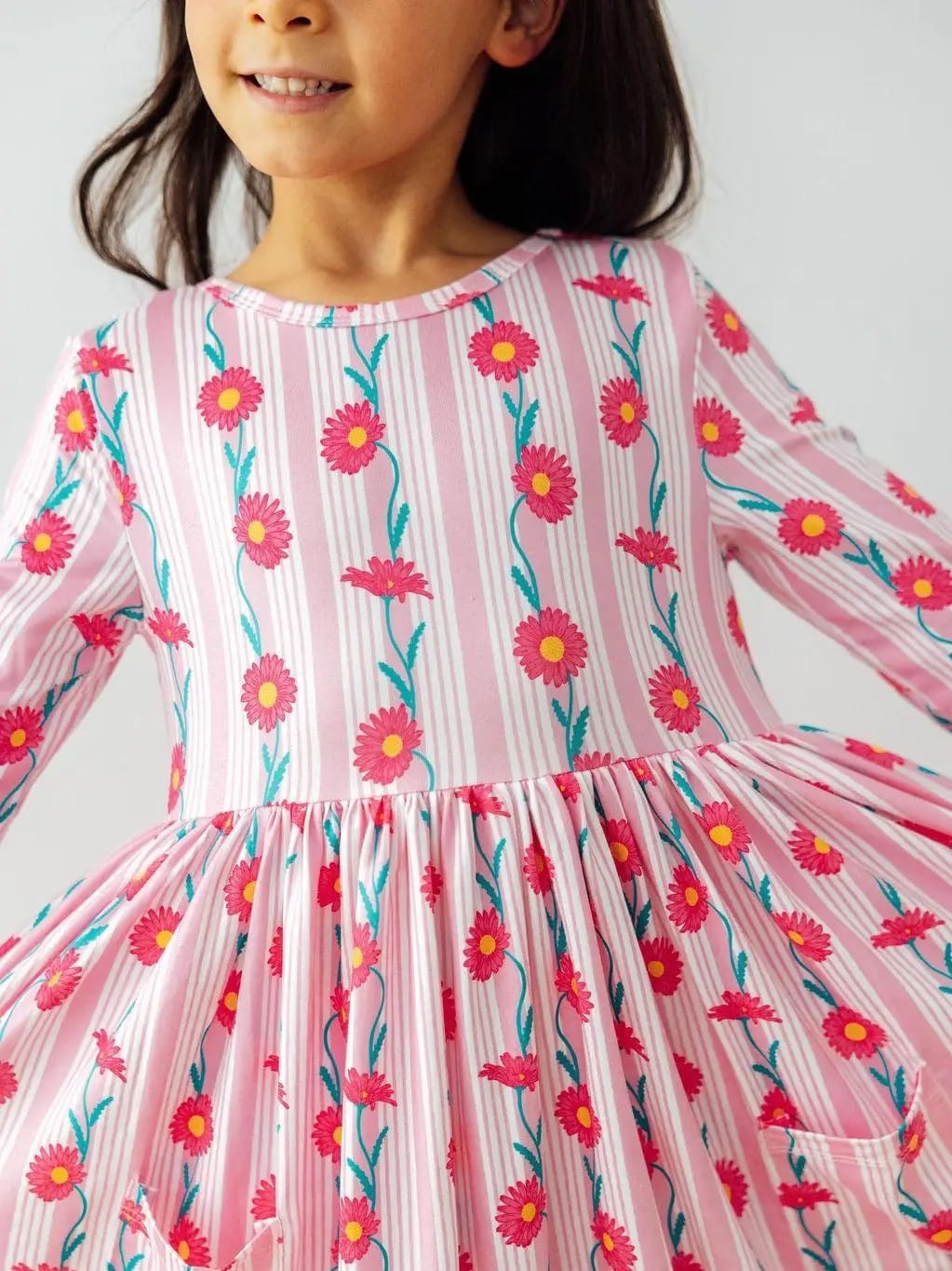 Mila & Rose Pocket Twirl Dress - Multiple Colors