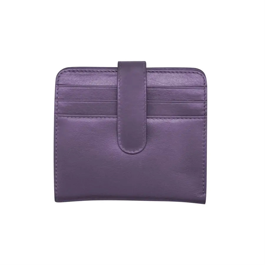 ili New York Small Bi-Fold Leather Wallet - Multiple Colors