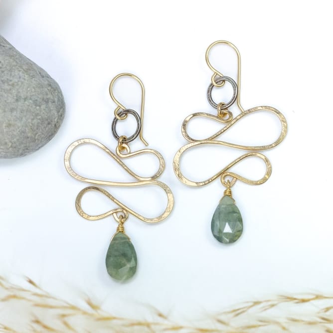 Laura J Designs Serpent Protection Earring