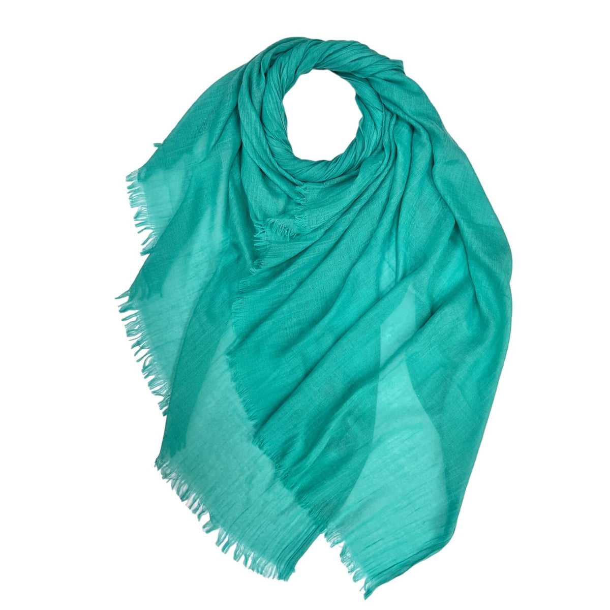 London Scarves Fringe Lightweight Scarf/Shawl - Multiple Colors