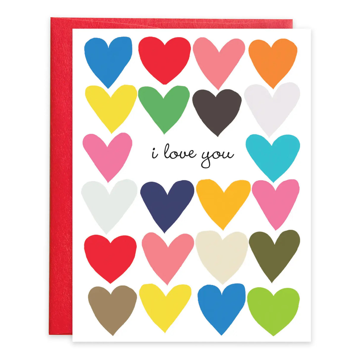 Love Hearts Greeting Card